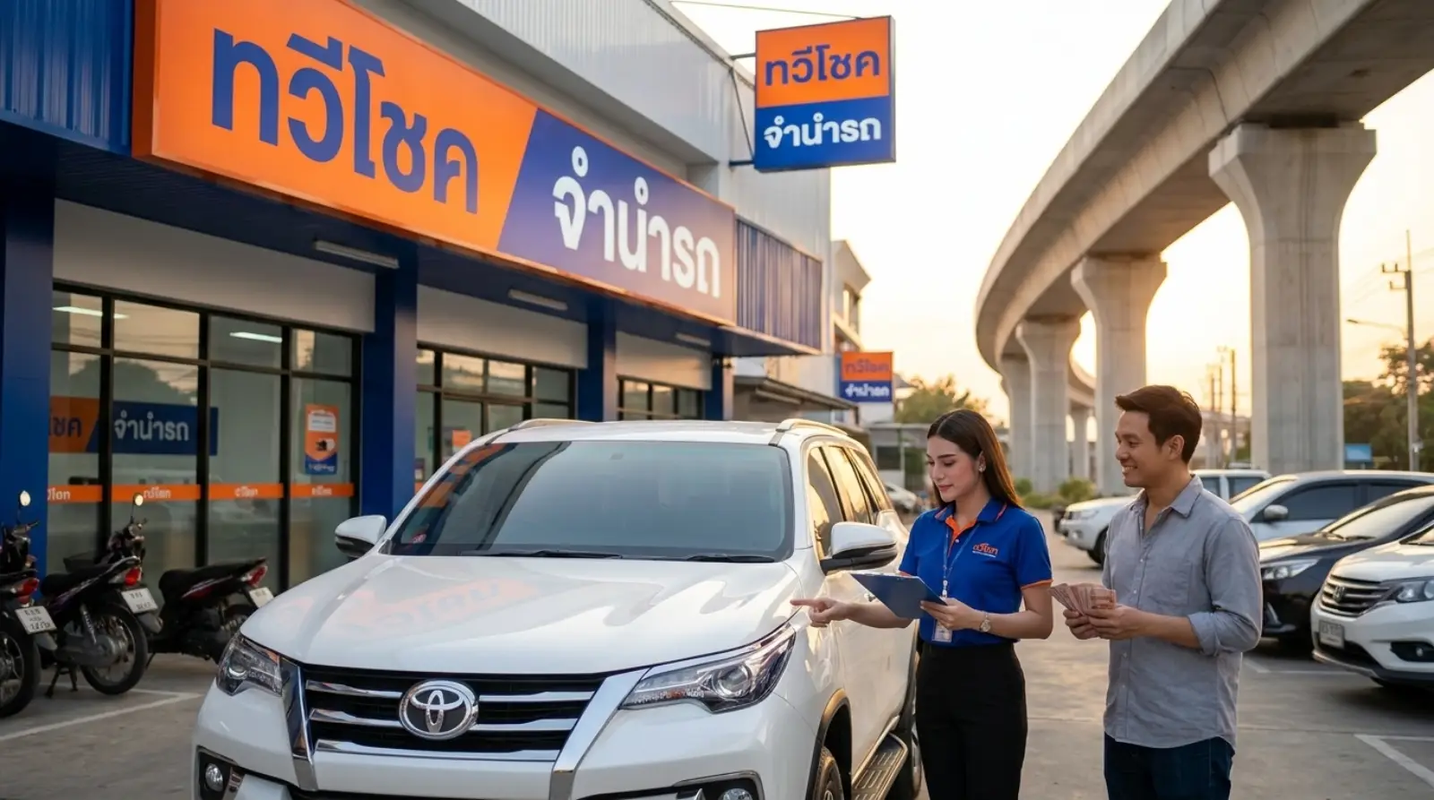 บริการรับจำนำรถ รามอินทรา